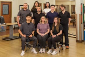 A group of employees at Pine Ridge