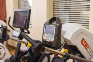 Exercise equipment at Pine Ridge